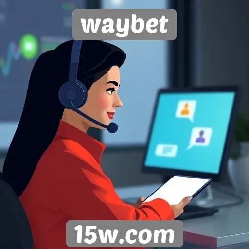 Interação e suporte ao cliente no Waybet